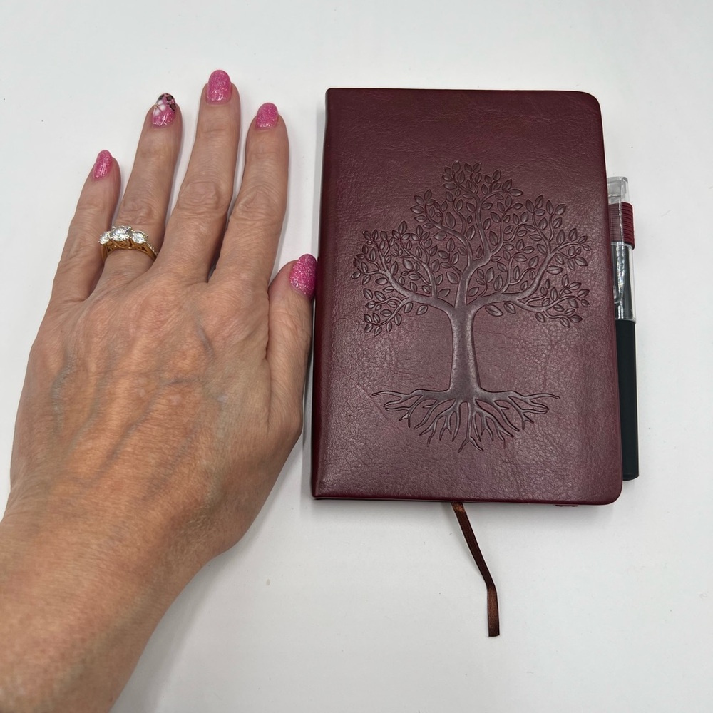 Tree of Life Leather Bound Journal Notebook - Pick One Color - Picture 9 of 9
